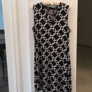 Cute Geometric Print Dress